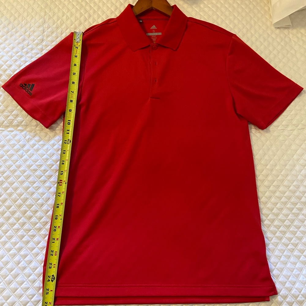 Red Adidas Men’s Golf Tee
